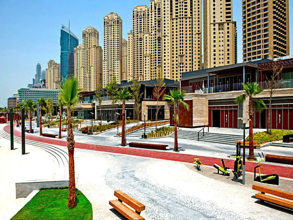 Luxury Casa - Elite Marina 1 Bedroom Apartment - Jbr Beach Dubai Dış mekan fotoğraf